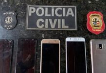 Polícia monta operação para recuperar celulares roubados em Vitória do Mearim
