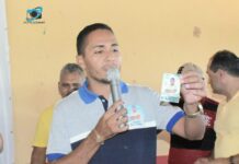 Primeiro vice-presidente do Grêmio Aniceto disputa vaga no legislativo de Matinha