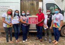 Olinda Nova do MA e Matinha recebem as primeiras doses da vacina Coronavac