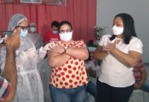 Matinha inicia campanha de vacinação contra a Covid com oito pessoas imunizadas