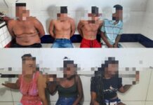 Quatro pessoas são presas e três menores detidos por tráfico de drogas em Matinha Quatro pessoas são presas e três menores detidos por tráfico de drogas em Matinha