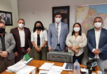 Prefeita de Matinha lidera visita a Brasília e cumpre agenda em busca de recursos Prefeita de Matinha lidera visita a Brasília e cumpre agenda em busca de recursos