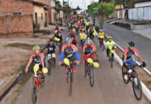 CAPS realiza pedalada pela valorização da vida no setembro amarelo em Matinha CAPS realiza pedal pela valorização da vida no setembro amarelo em Matinha