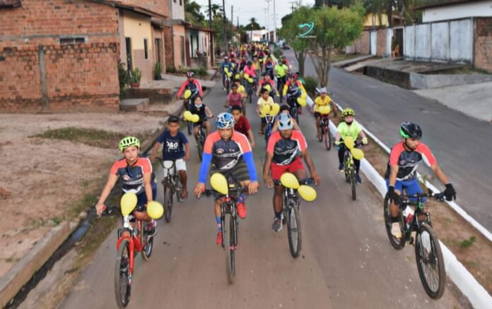 CAPS realiza pedal pela valorização da vida no setembro amarelo em Matinha