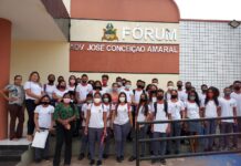 Escola Aniceto realiza ação para Qualificação Eleitoral dos estudantes, em Matinha Estudantes da Escola Aniceto Mariano Costa